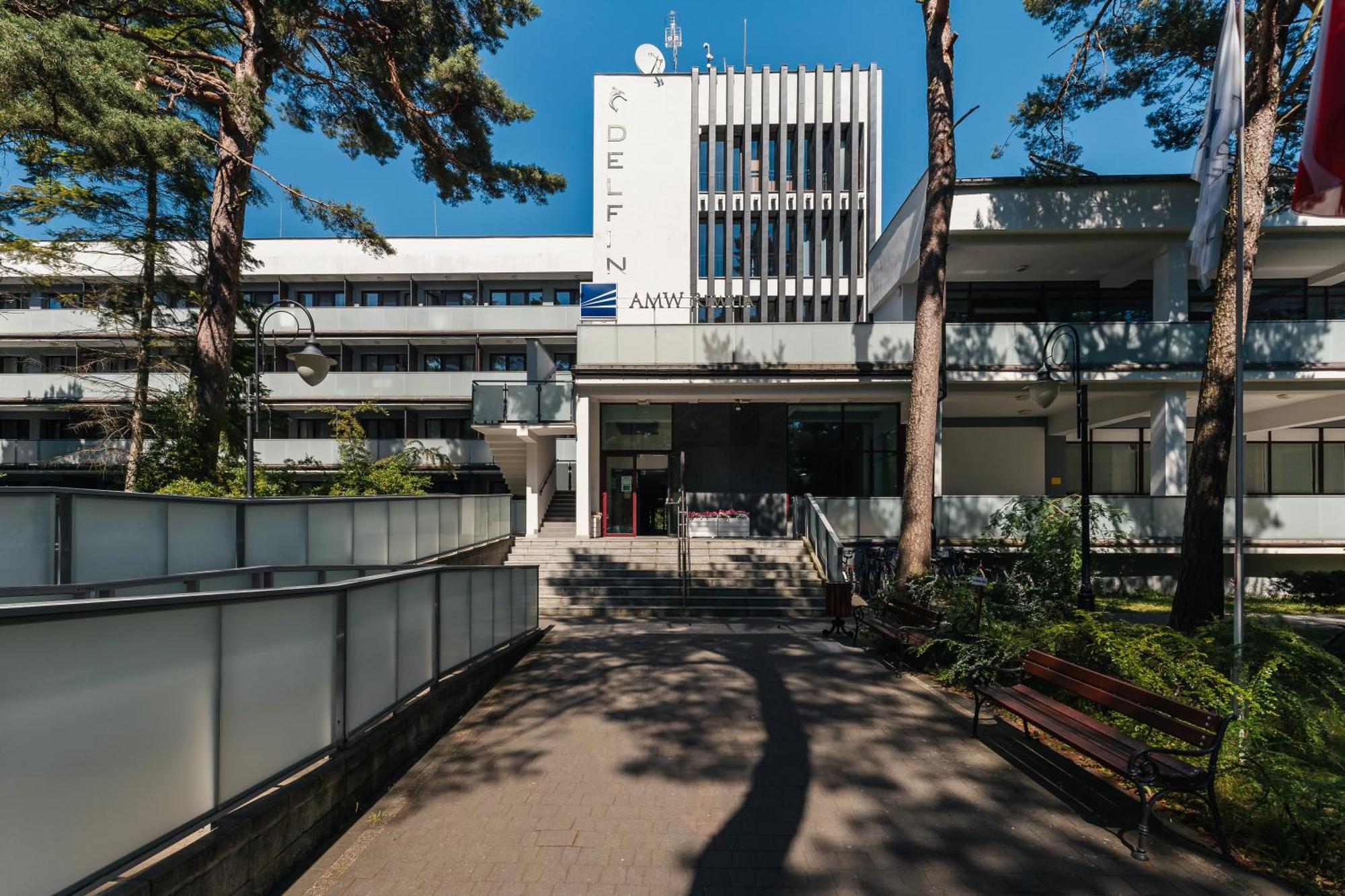 Osrodek Delfin Rewita Hotel Jurata Exterior photo